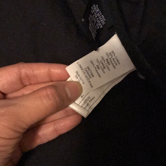 j. crew - size 2 (Small) navy blue quilted jacket. - Picture 3 of 9